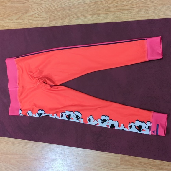 Adidas x Stella McCartney Girl's Yoga Flower Tight - Picture 3 of 6